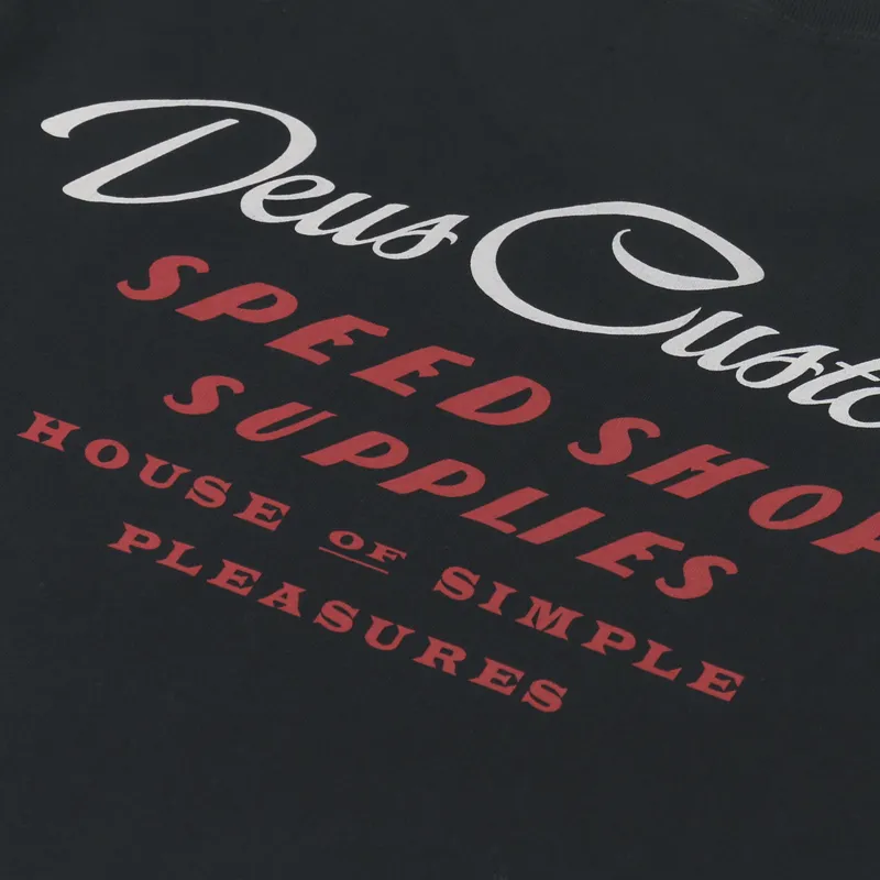 Deus Ex Machina Cyprus T Shirt Black-4