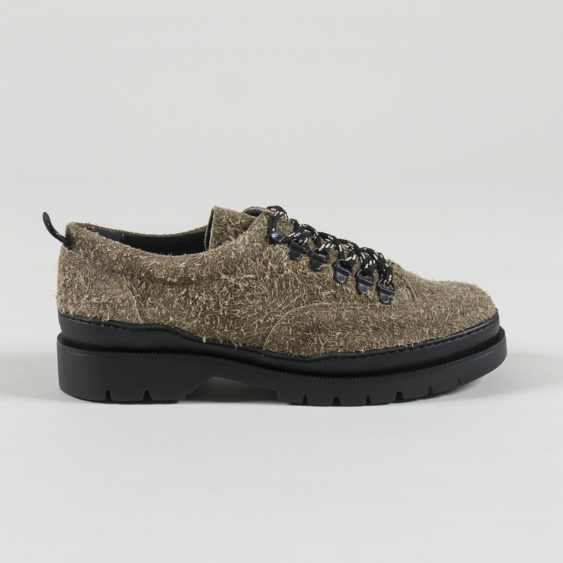 Kleman Courrier 2 Fur Shoes Khaki Powder-2