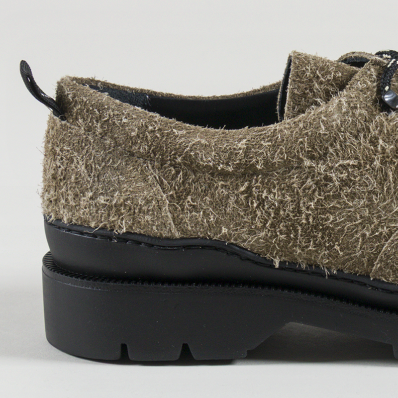 Kleman Courrier 2 Fur Shoes Khaki Powder-4