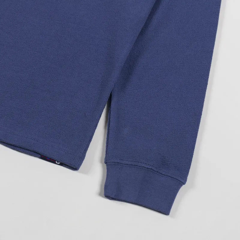 Penfield Winter Mountain Long Sleeve T Shirt Blue Indigo-8