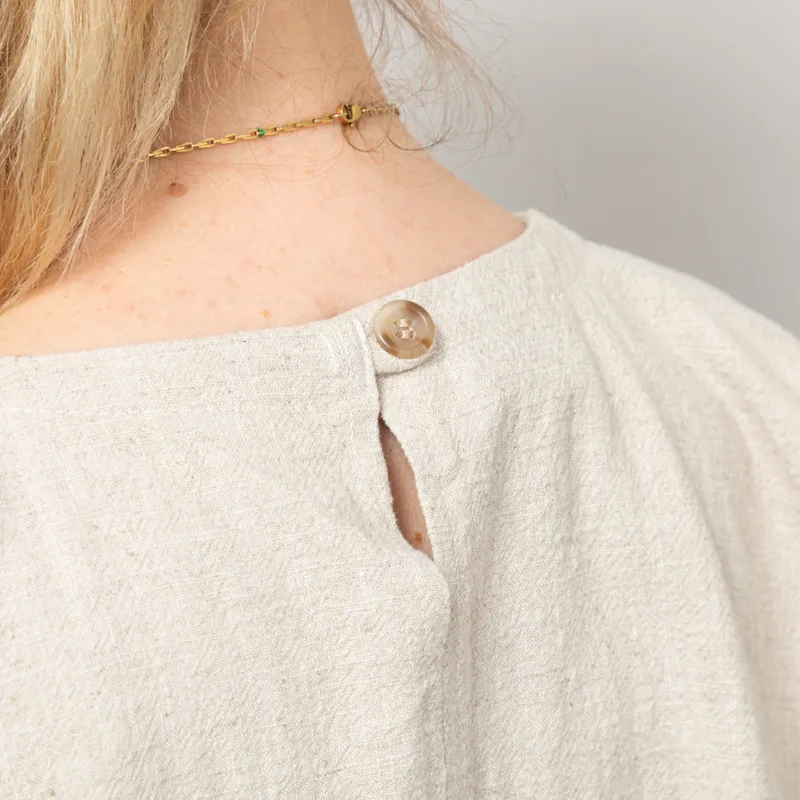 Kate Sheridan Womens Edie Top Wheat Linen-6