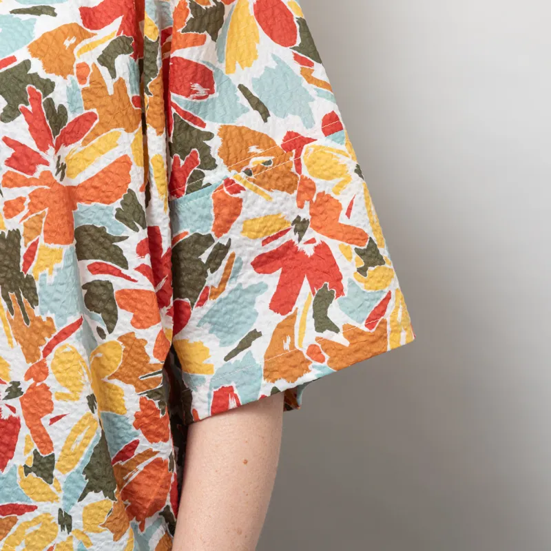 Kate Sheridan Womens Edie Top Seaweed Seersucker-6