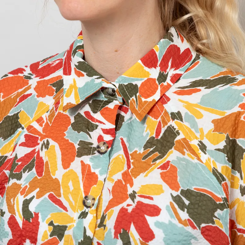 Kate Sheridan Womens Folk Dress Seaweed Seersucker-11