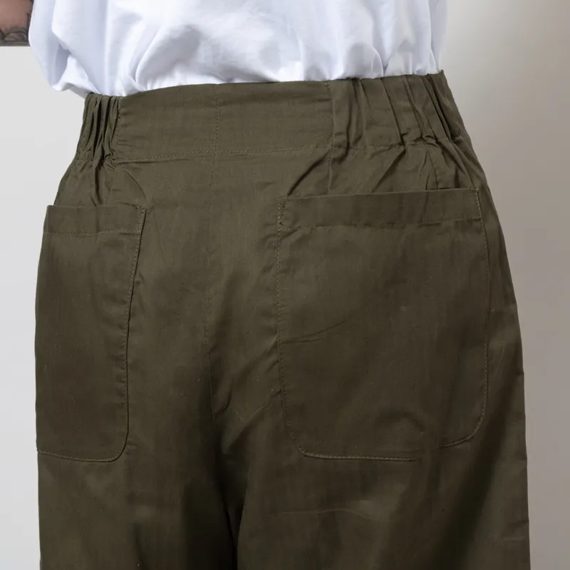 Kate Sheridan Womens Buoy Trousers Moss Herringbone -7