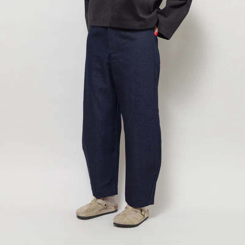 Kate Sheridan Womens Buoy Trousers Denim Drill-1