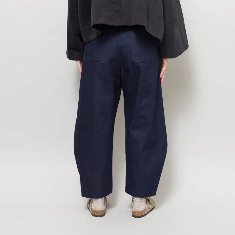 Kate Sheridan Womens Buoy Trousers Denim Drill-3