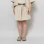 Kate Sheridan Womens Linen Pleat Play Shorts Wheat