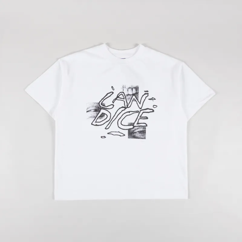 CANDICE Deceive Heavyweight T Shirt White
