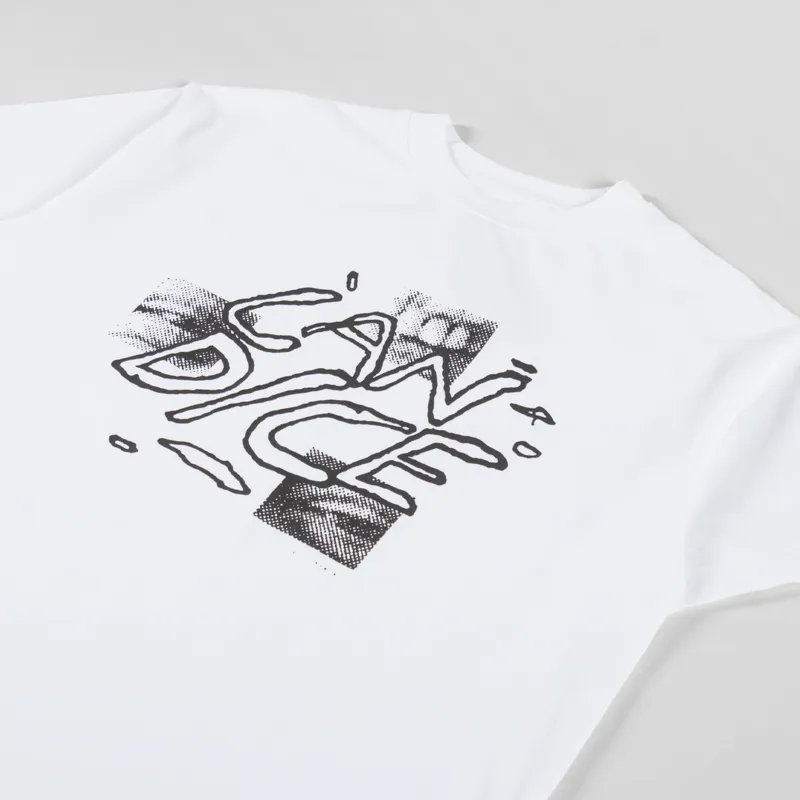 CANDICE Deceive Heavyweight T Shirt White-1