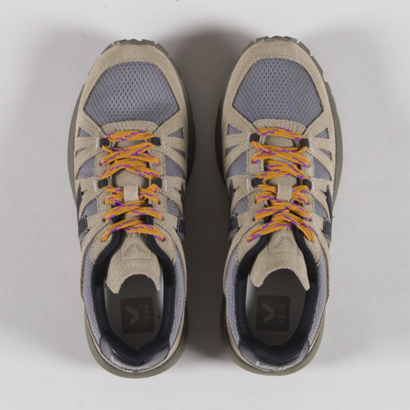 Veja Womens Salar Alveomesh Shoes Ardoise Taupe Black-6