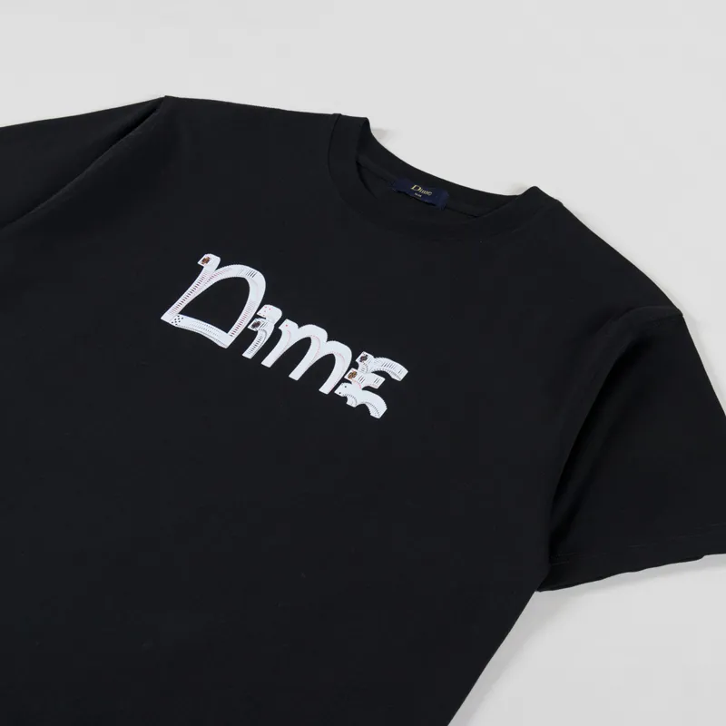 Dime Mens Graphic Tee Winner Short Sleeved T Shirt Black