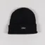 Dime Cursive Fold Beanie Black