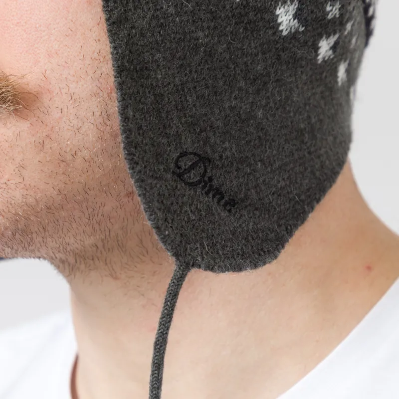 Dime Alpine Beanie Charcoal-5