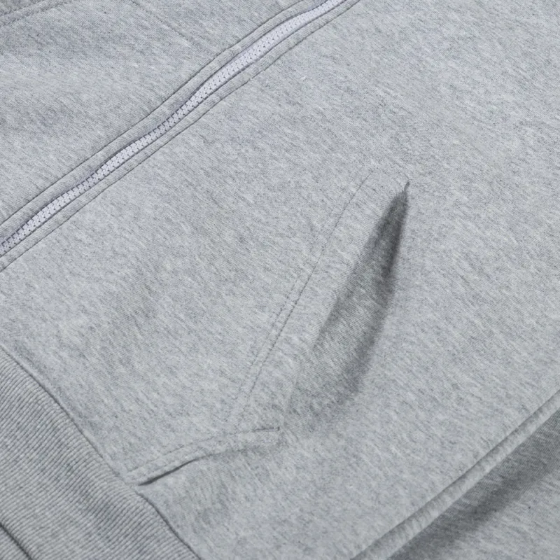 Dickies Oakport Zip Hoodie Heather Grey-6