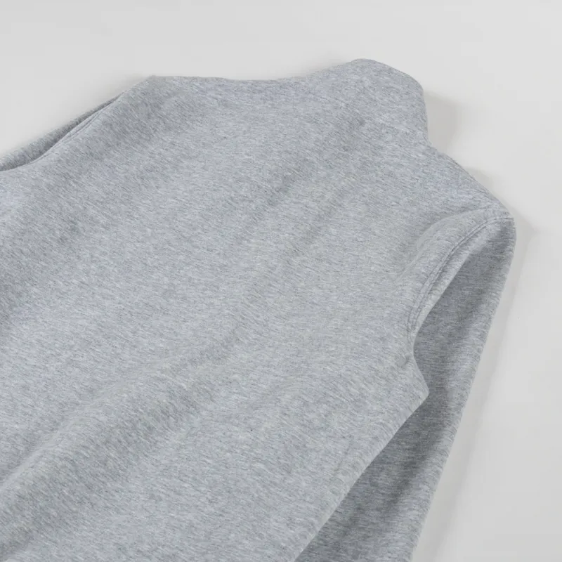 Dickies Oakport Quarter Zip Heather Grey-3