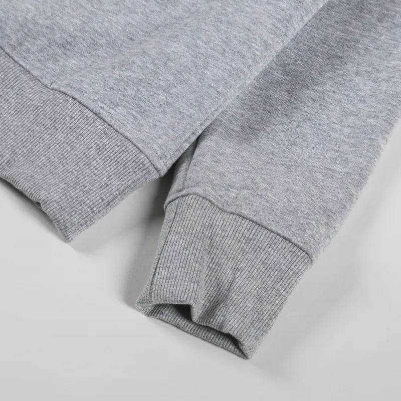 Dickies Oakport Quarter Zip Heather Grey-7