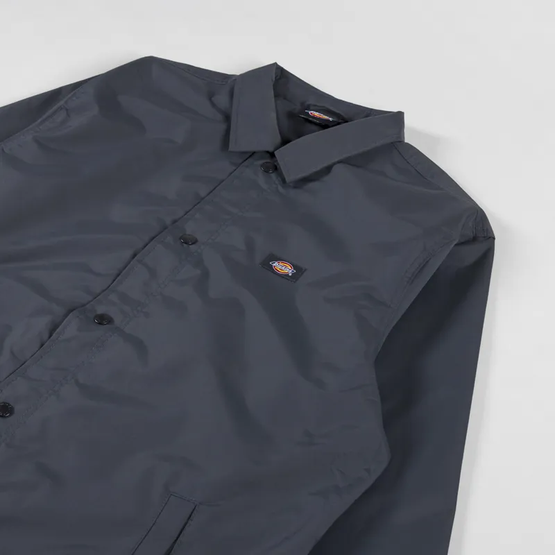Dickies Oakport Coach Jacket Charcoal Grey-2