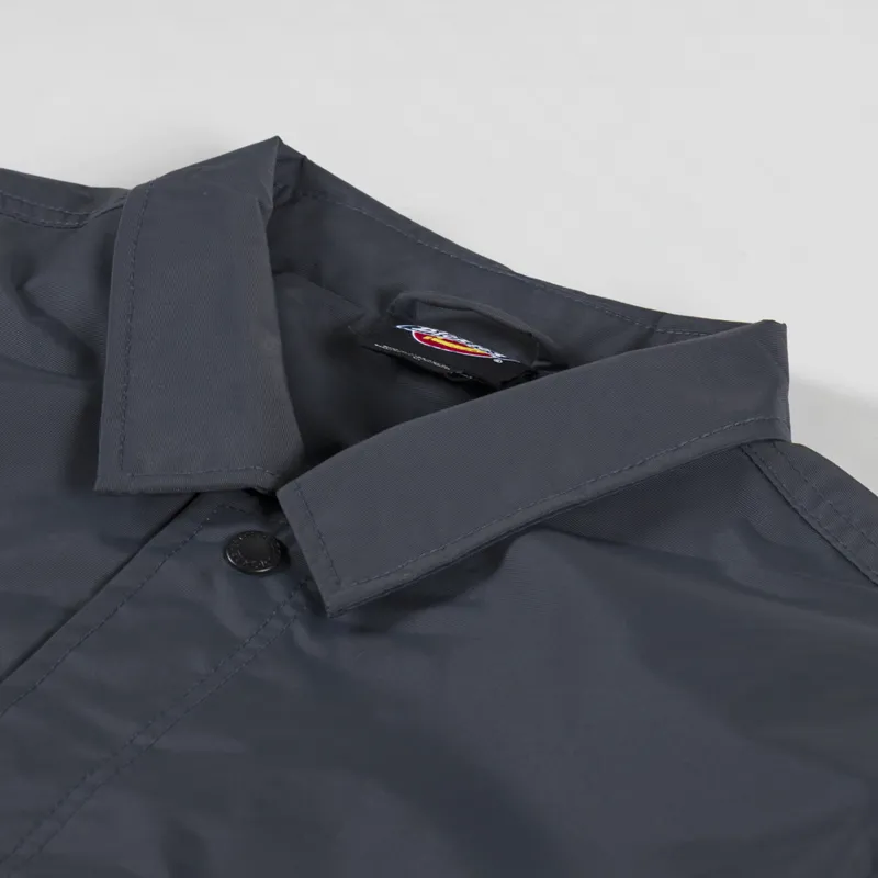 Dickies Oakport Coach Jacket Charcoal Grey-4