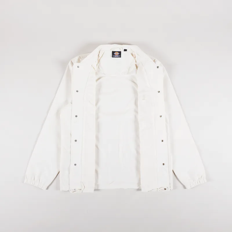 Dickies Oakport Coach Jacket Ecru-1