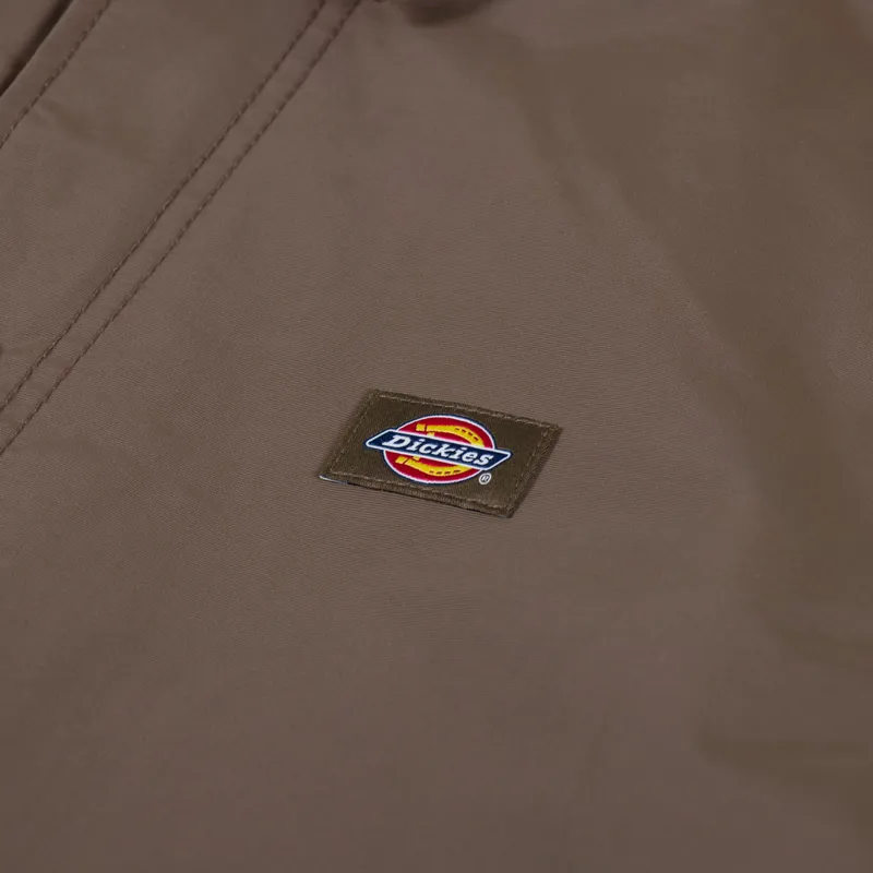 Dickies Oakport Coach Jacket Mushroom-8