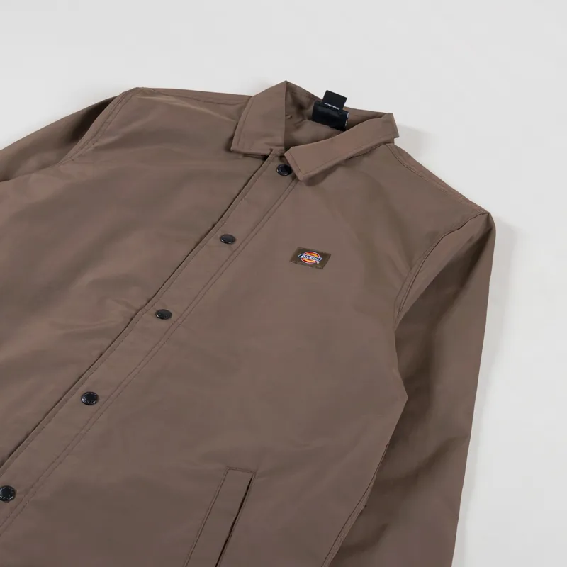 Dickies Oakport Coach Jacket Mushroom-3