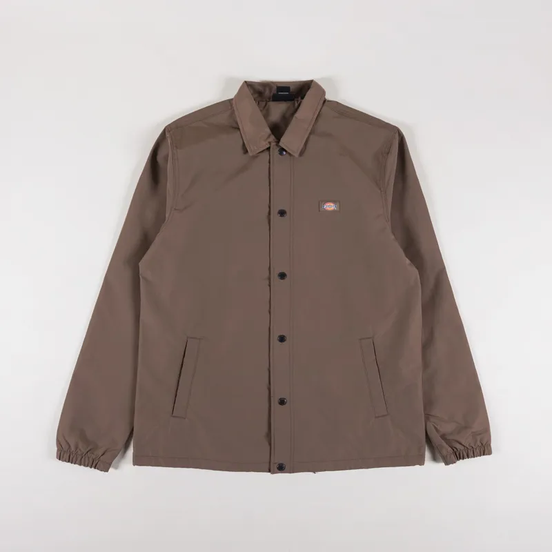 Dickies Oakport Coach Jacket Mushroom