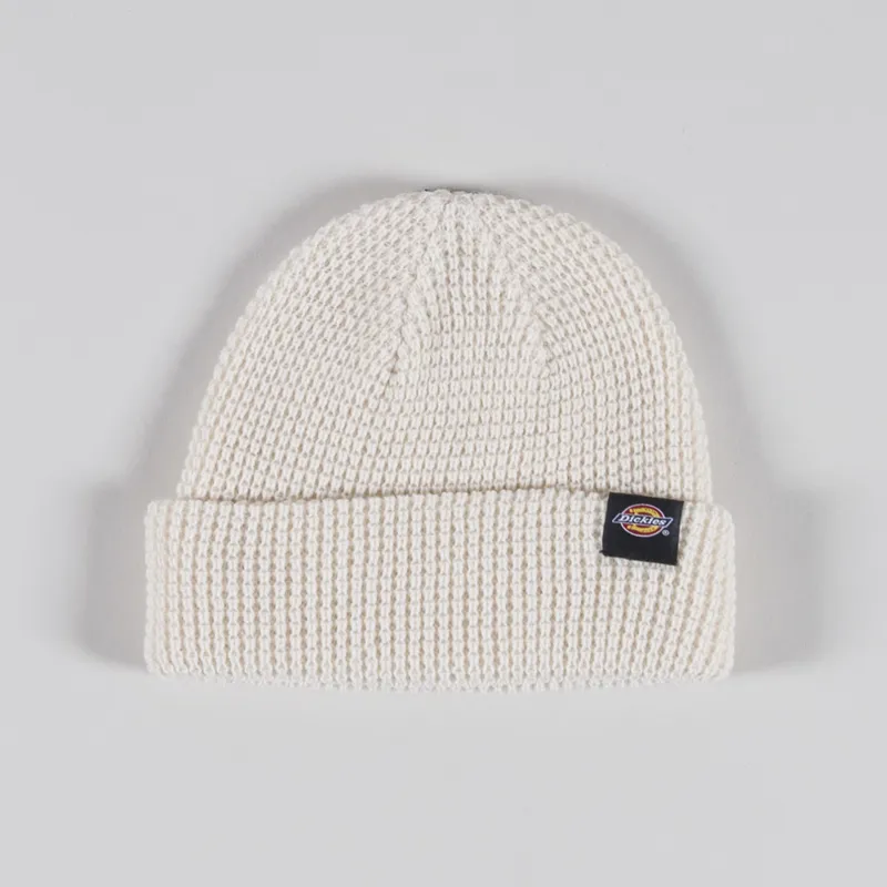 Dickies Woodworth Waffle Beanie Ecru