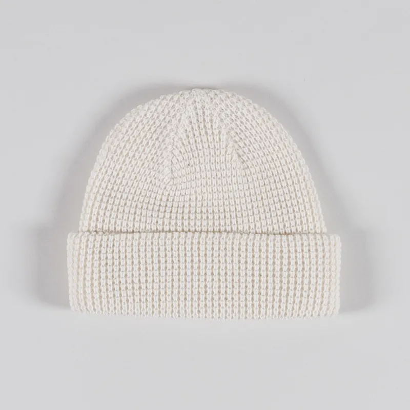 Dickies Woodworth Waffle Beanie Ecru-1