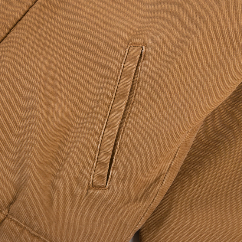 Dickies Duck Canvas Deck Jacket Stone Washed Brown Duck-6