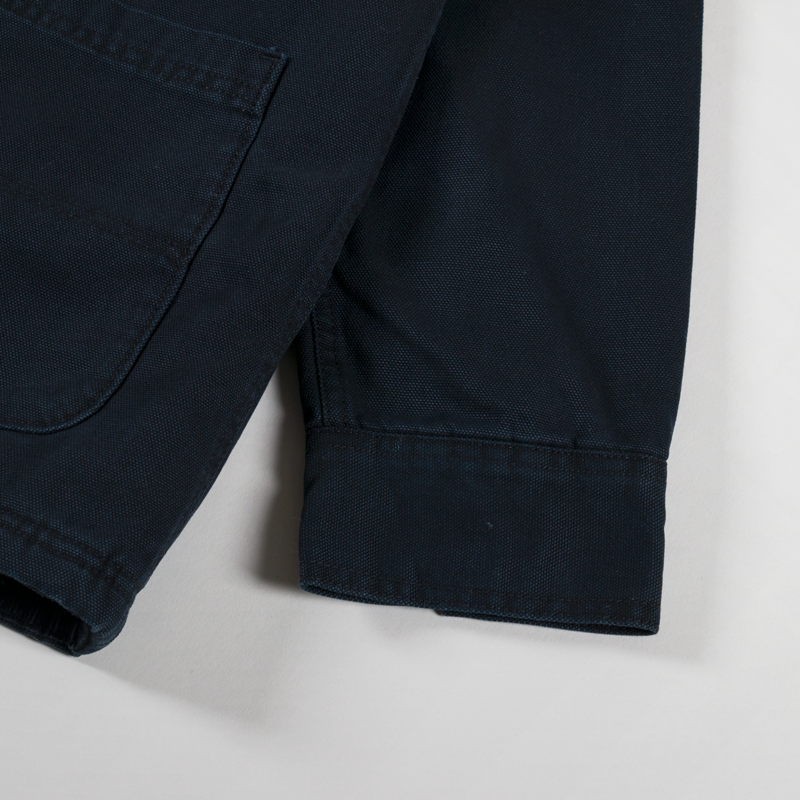 Dickies Duck Canvas Chore Coat Stone Washed Black-7