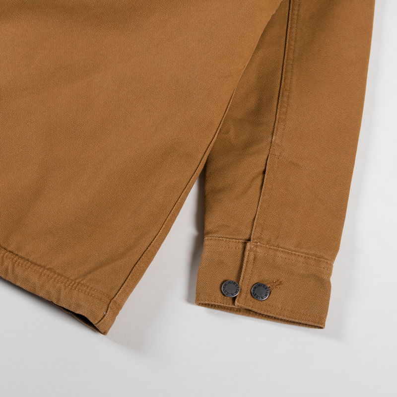 Dickies Duck Canvas Chore Coat Stone Washed Brown Duck-8