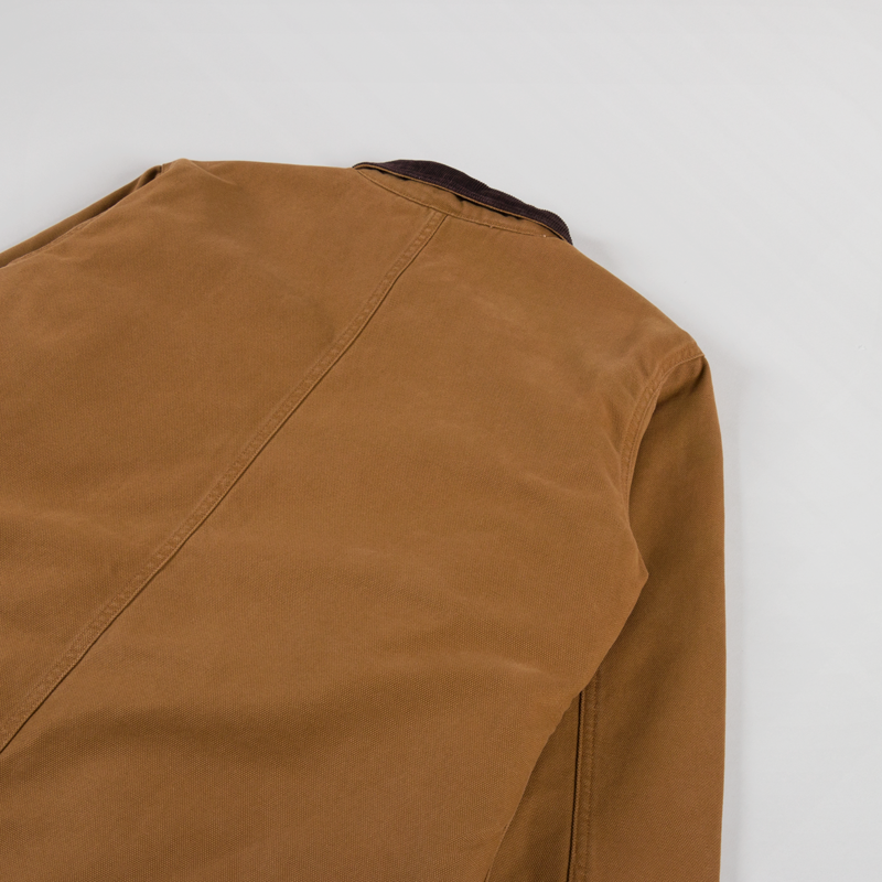 Dickies Duck Canvas Chore Coat Stone Washed Brown Duck-3