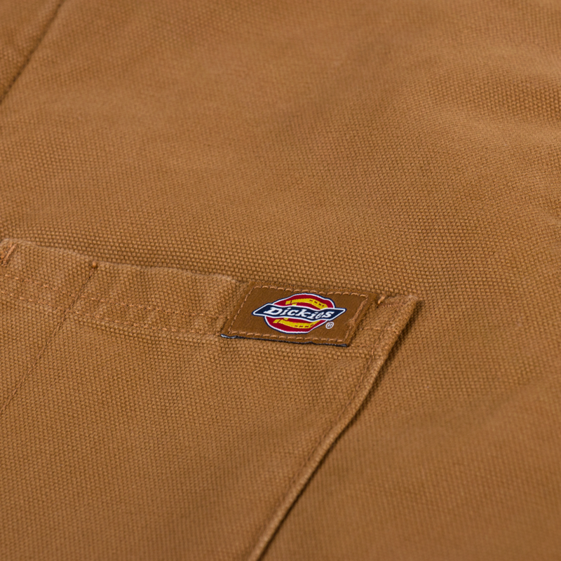 Dickies Duck Canvas Chore Coat Stone Washed Brown Duck-6