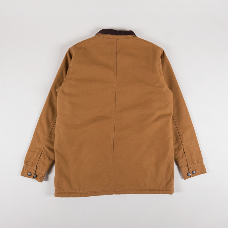 Dickies Duck Canvas Chore Coat Stone Washed Brown Duck-1