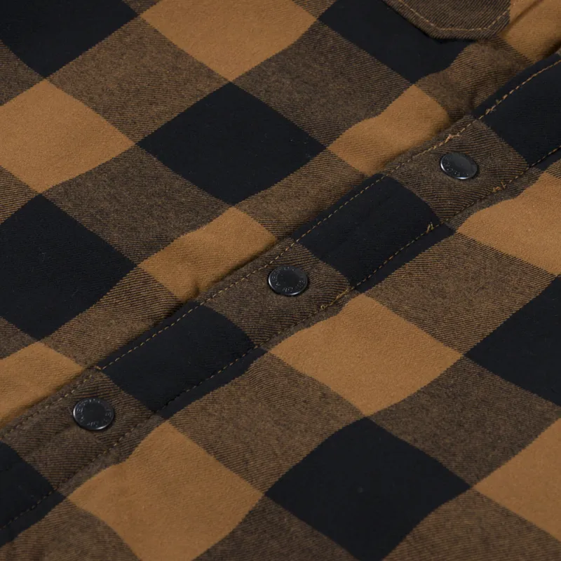 Dickies Lined Sacramento Shirt Brown Duck-7