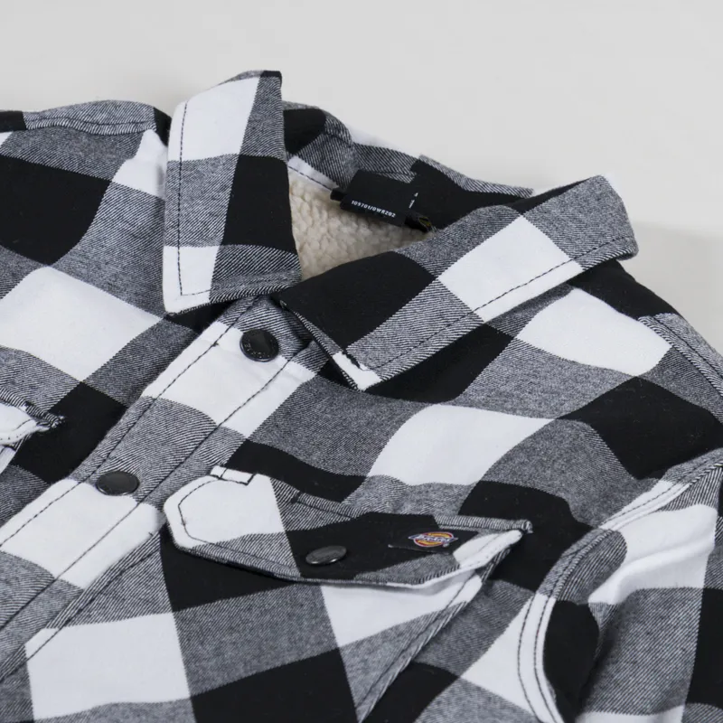 Dickies Lined Sacramento Shirt Black-6