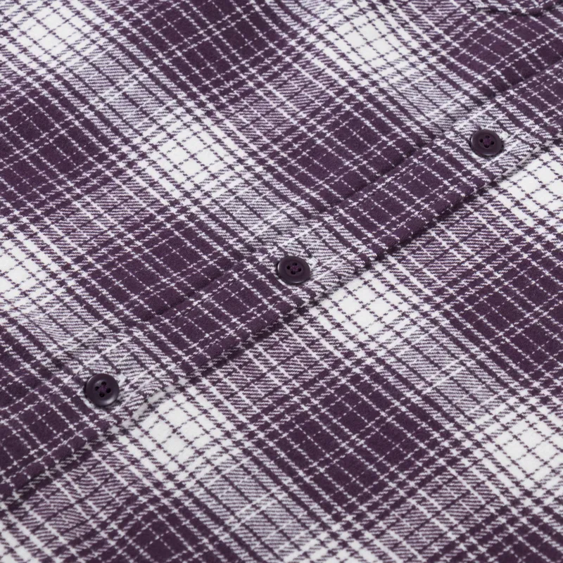 Dickies Evansville Long Sleeve Shirt Plum Perfect-6