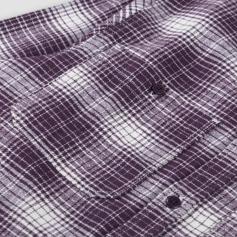 Dickies Evansville Long Sleeve Shirt Plum Perfect-7