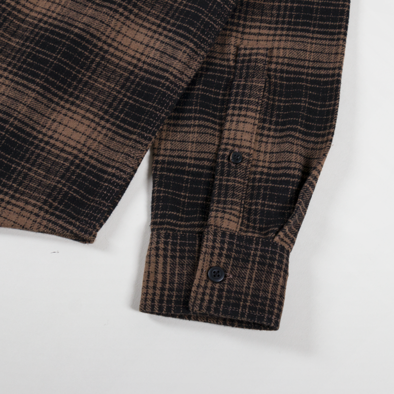 Dickies Evansville Long Sleeve Shirt Mushroom-8