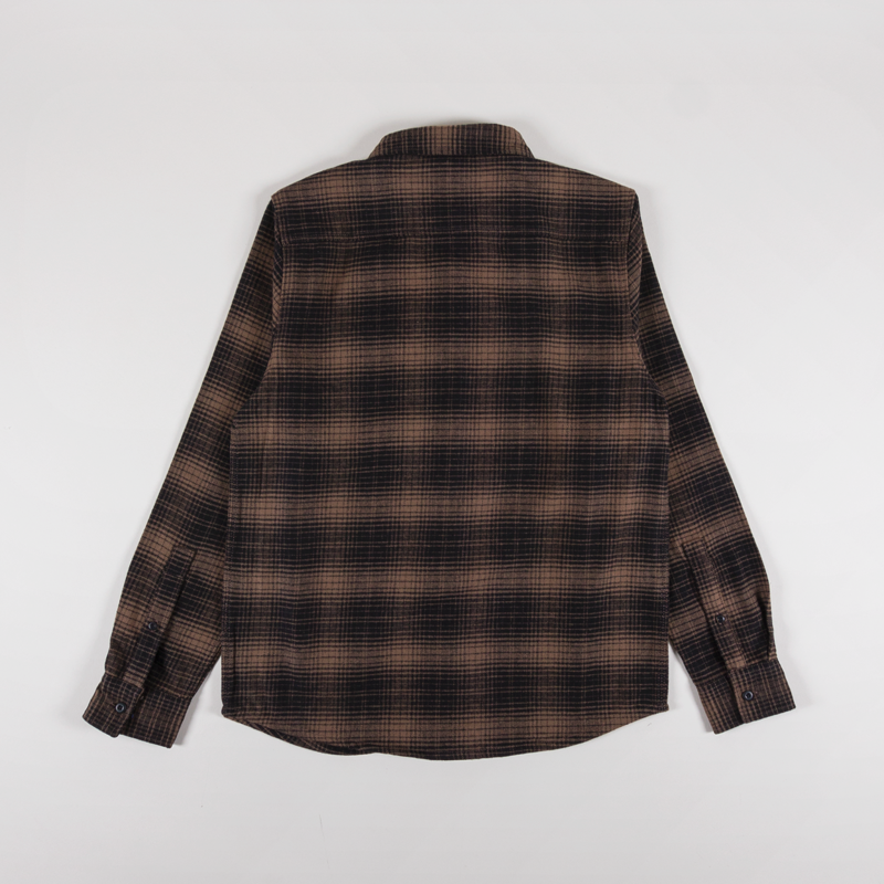 Dickies Evansville Long Sleeve Shirt Mushroom-1