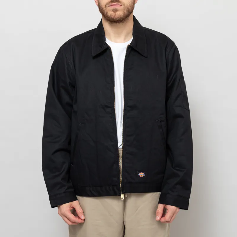 Dickies Lined Eisenhower Jacket Recycled Black-2