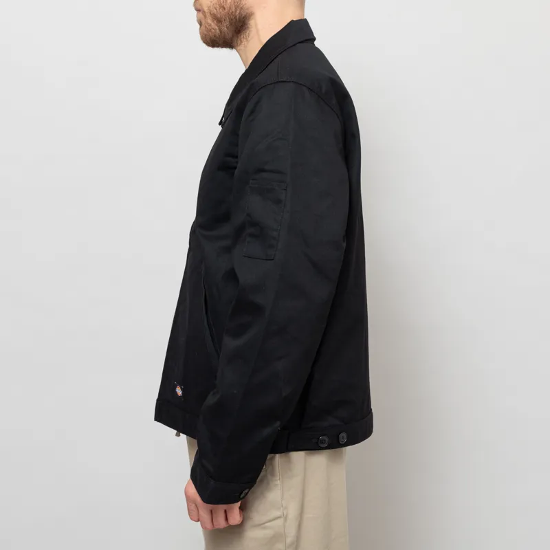 Dickies Lined Eisenhower Jacket Recycled Black-4