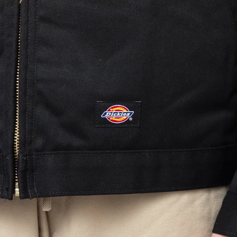 Dickies Lined Eisenhower Jacket Recycled Black-13
