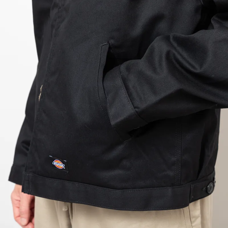 Dickies Life Mens Lined Eisenhower Jacket Recycled Black