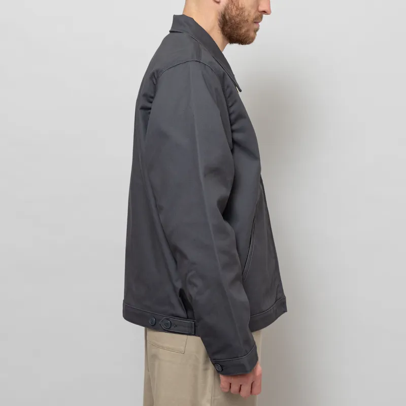 Dickies Lined Eisenhower Jacket Recycled Charcoal Grey-6