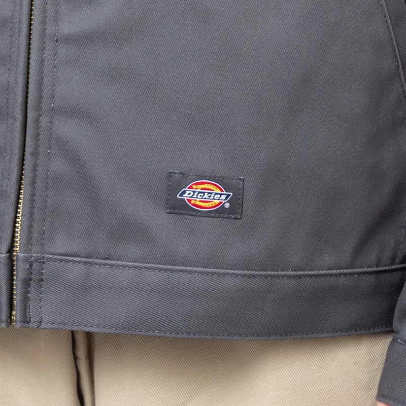 Dickies Lined Eisenhower Jacket Recycled Charcoal Grey-10