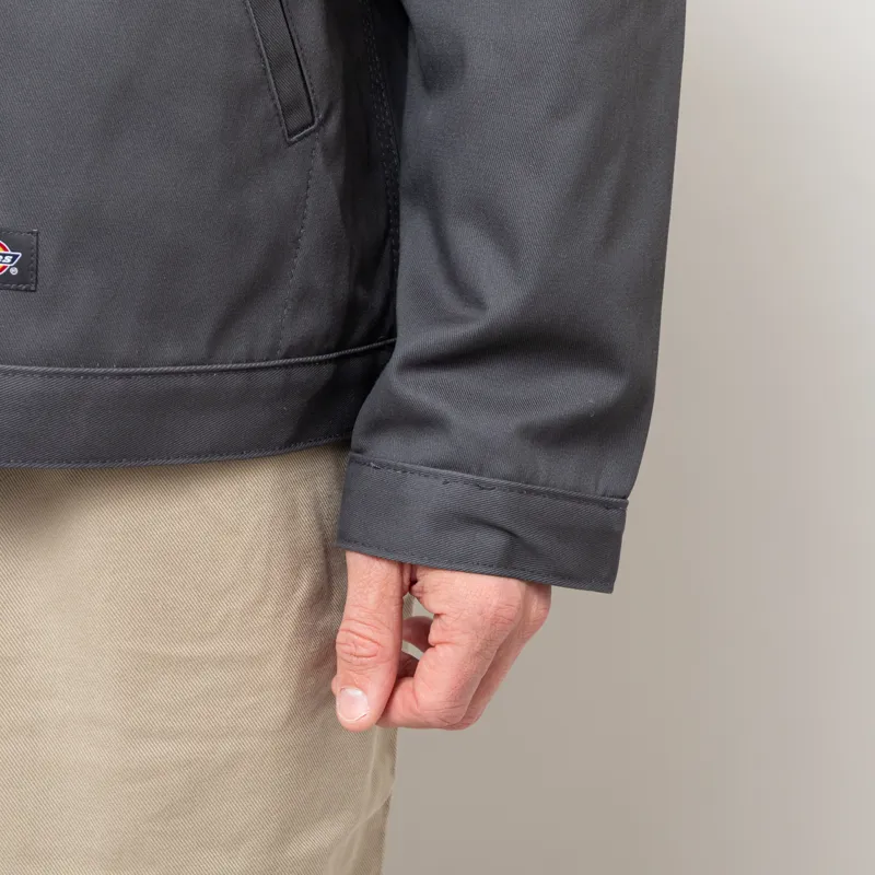 Dickies Lined Eisenhower Jacket Recycled Charcoal Grey-9