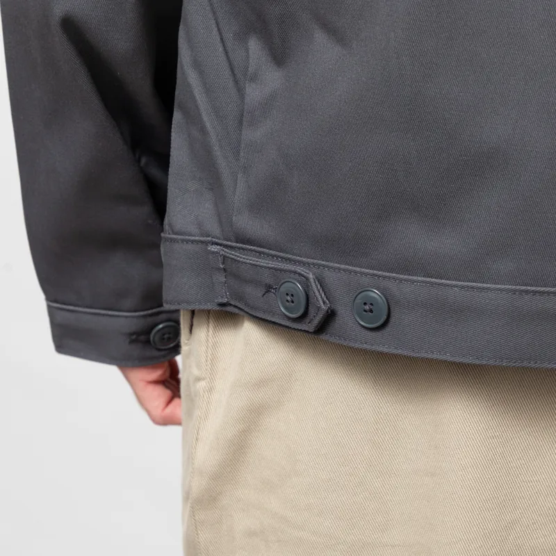 Dickies Lined Eisenhower Jacket Recycled Charcoal Grey-8