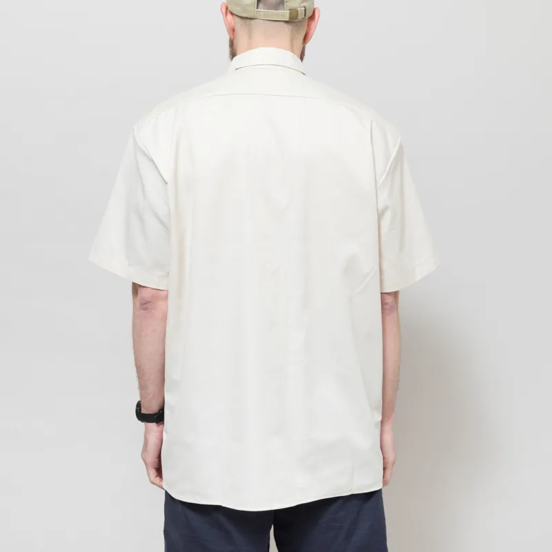 Dickies Short Sleeve Work Shirt Recycled Whitecap Grey-3