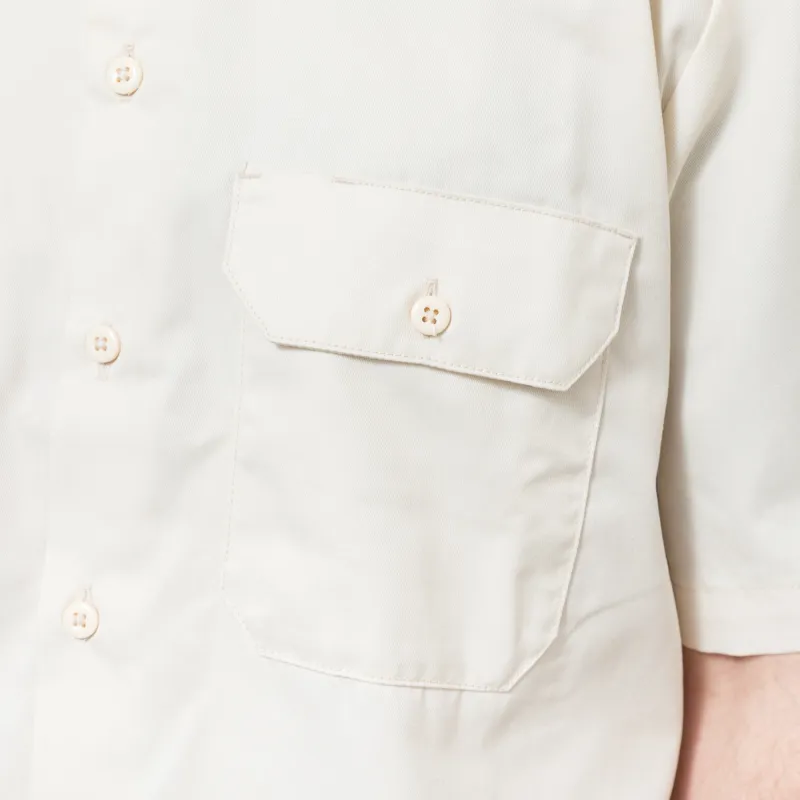 Dickies Short Sleeve Work Shirt Recycled Whitecap Grey-6